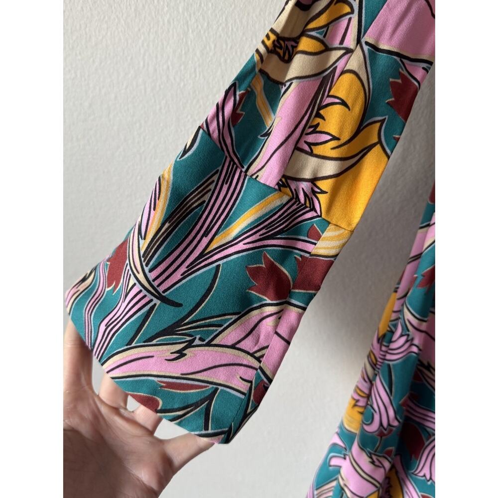 MARNI‎ Bellewoods Floral Print Dress Womens Size 38 Vintage Inspired Retro Boho - Picture 4 of 9